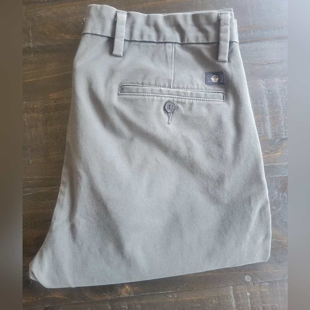Gray Casual Pants